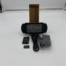 Sony PSP-1000 Console Black Japan Model PSP Tested Working W/ Charger And More