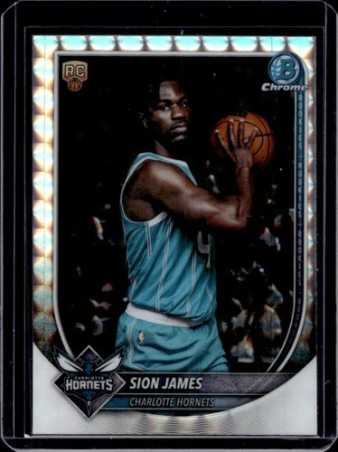 2025 Bowman Basketball Geometric Refractor Sion James #BCV-33