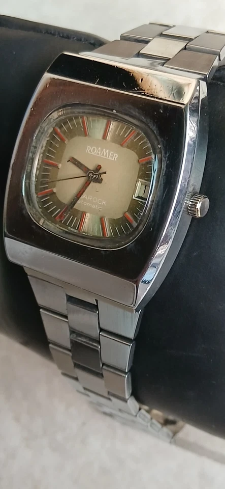 vintage roamer automatic watch - Image 4 of 4