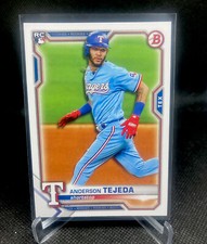 2021 Bowman Baseball #33 Anderson Tejada  Rookie Card RC