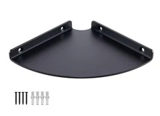 6 Inch Corner Shelf - Heavy Duty 3.0mm Aluminum Alloy Wall Mounted Floating S...