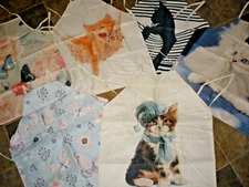 NEW Full Size Apron Cat or Butterfly Themed (You Choose) (SU106)