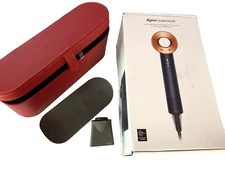 Dyson Special Gift Edition Blue/Copper Supersonic Hair Dryer New & Extras !