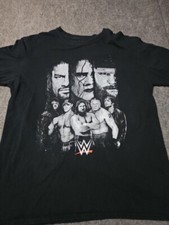 WWE 2015 Roster Black T Shirt Size L