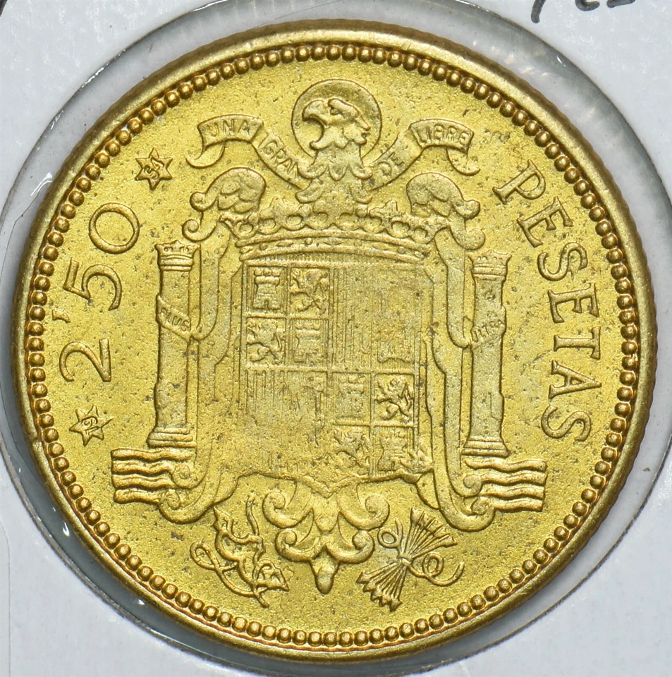 España 1953 2 1/2 Pesetas 198445 envío combinado Foto 3 de 3