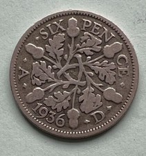 Pre 1947 0.5 Silver Sixpence Coins 1920-1946 - Choose Your Dates