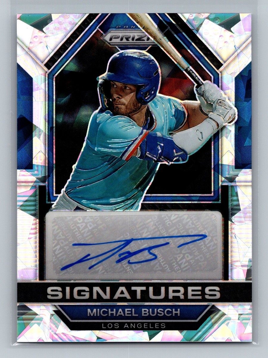 2023 Panini Prizm #SIG-MB Michael Busch Signatures Silver Prizm | eBay