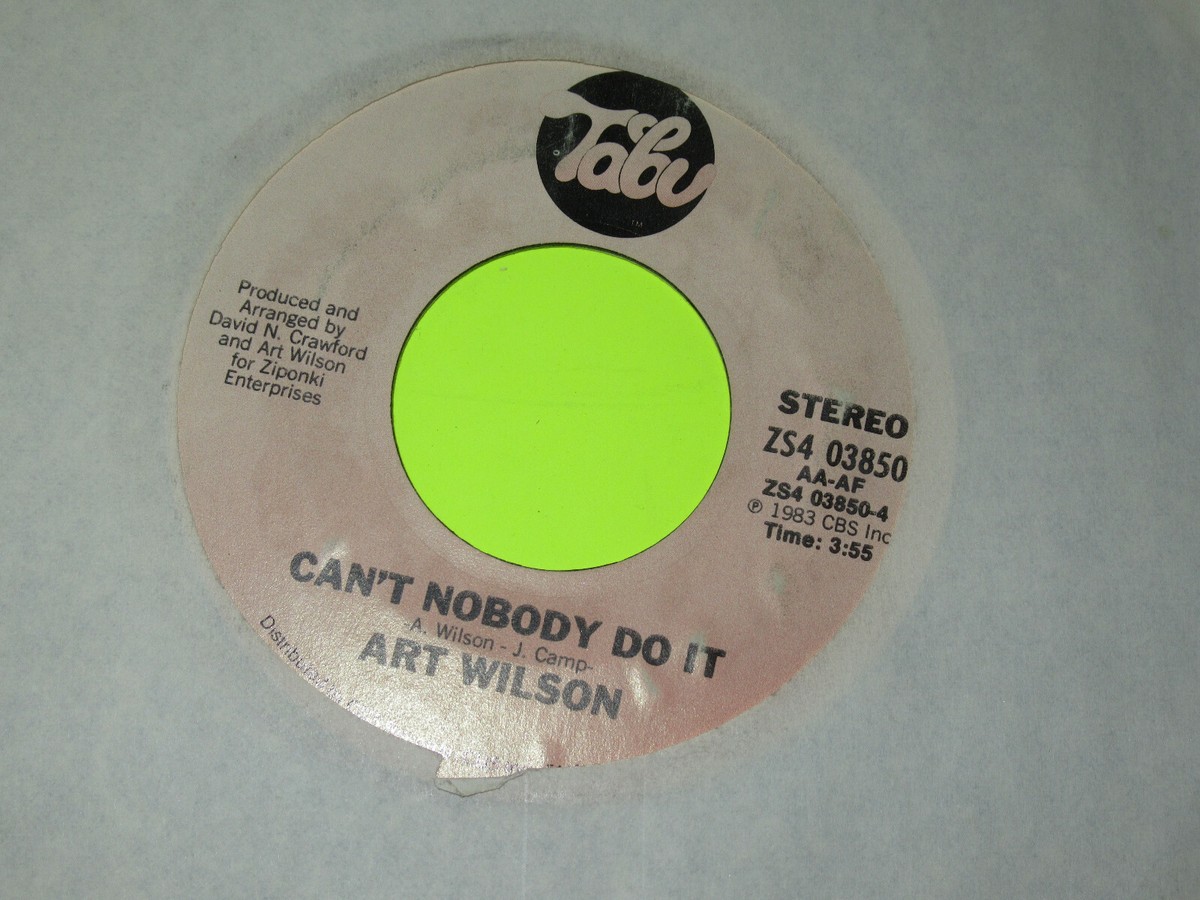 洋楽 ART WILSON /STAY/CAN'T NOBODY DO IT 7\
