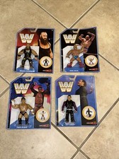 WWE Mattel Retro Lot of Jeff Hardy, Iron Sheik, Zack Ryder and Braun Strowman