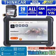   2025 THIINKCAR ThinkScan 672 Pro Auto Diagnostic Tool Full System Active Test