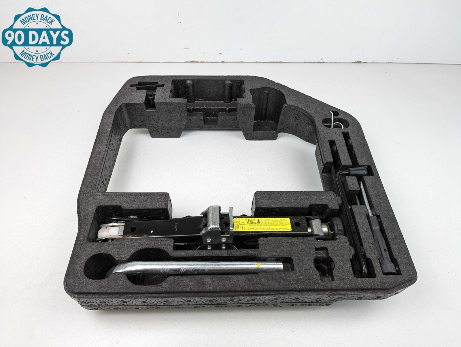 20092016 AUDI A4 SPARE WHEEL TIRE EMERGENCY JACK LUG WRENCH HOLDER KIT
