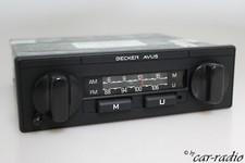 Original Becker Avus 803 MU Vintage 1 DIN Classic Oldtimer Radio BE0803 FM AM