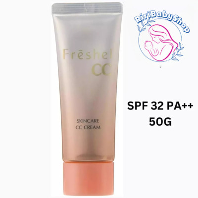 [Kanebo Japan Version] Freshel CC Skincare CC Cream SPF 32 PA++ 50g NEW FREESHIP