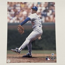 Orel Hershiser Signed 16x20 Los Angeles Dodgers Baseball Photo With COA