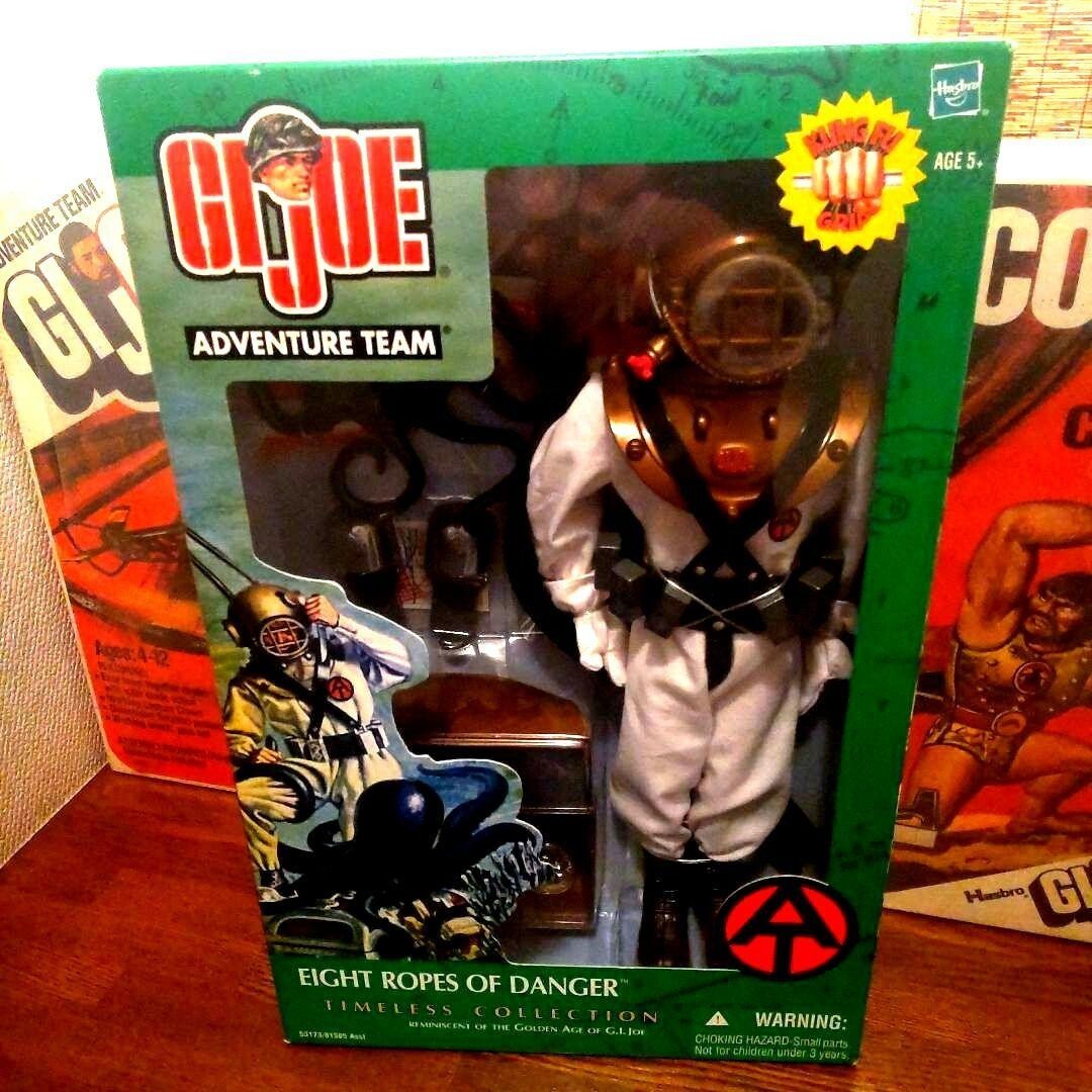 G.I.Joe ADVENTURE TEAM EIGHT ROPES OF DANGER Vintage Timeless