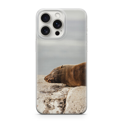 Sunny-Case Handyhülle faule Robbe liegt Nr.435 für iphone 12 PRO MAX