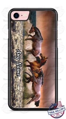 Arabian Horse Crossing River Phone Case Cover For iPhone 14 Samsung A14 Google