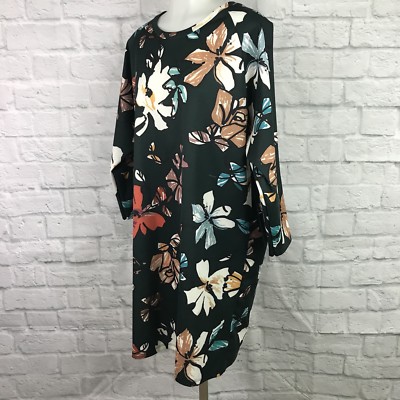 pull and bear green floral dress Realisation Par Isabelli Mini
