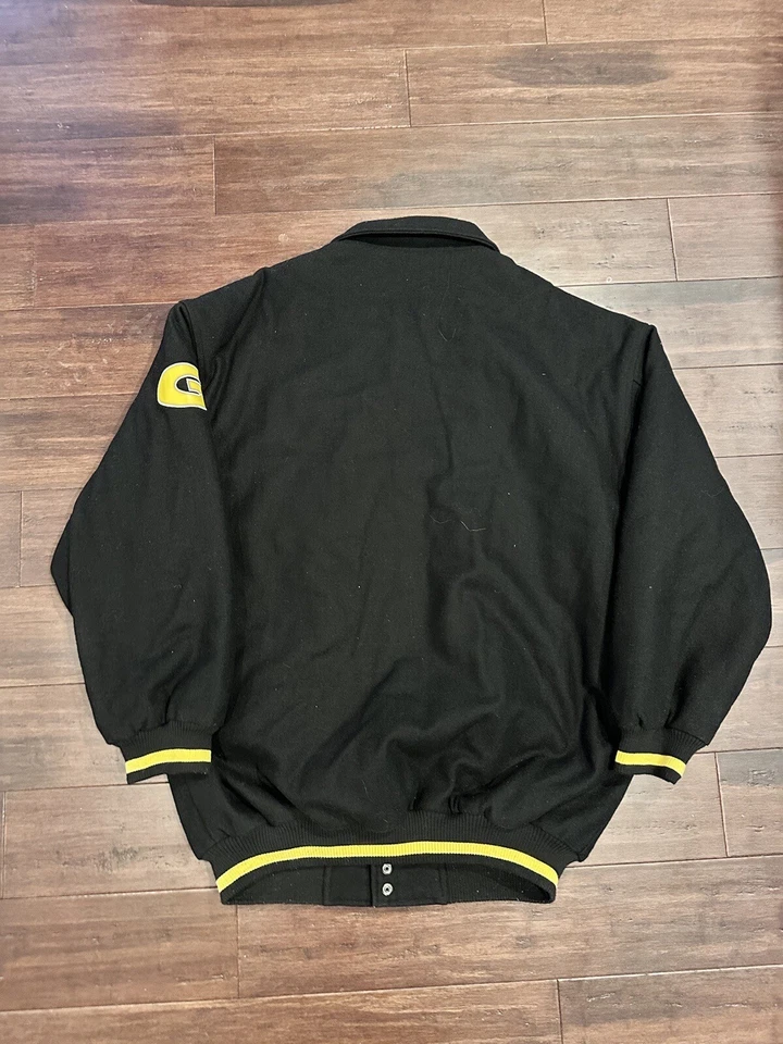 Винтажная шерстяная университетская куртка Grambling State University Tigers размер 2XL ретро - Изображение 4 из 4