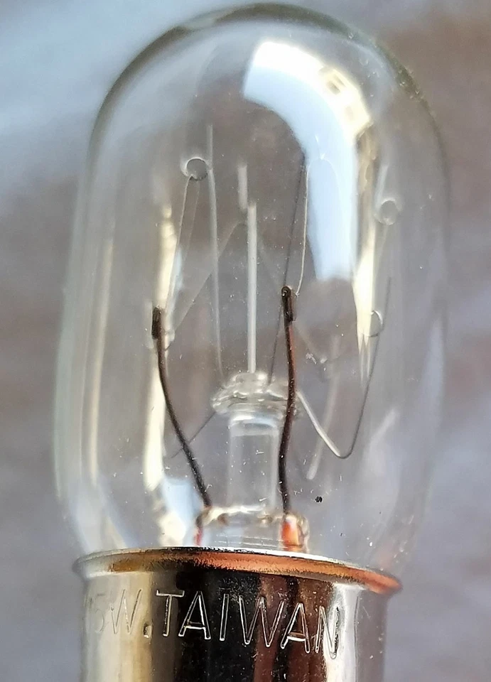 1x Bulbrite Incandesent Appliance Light Bulb Lamp 15W T7 BA15D 120V NEW - Image 3 of 4