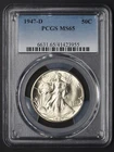 1947-D Walking Liberty Half Dollar PCGS MS65 - COINGIANTS -
