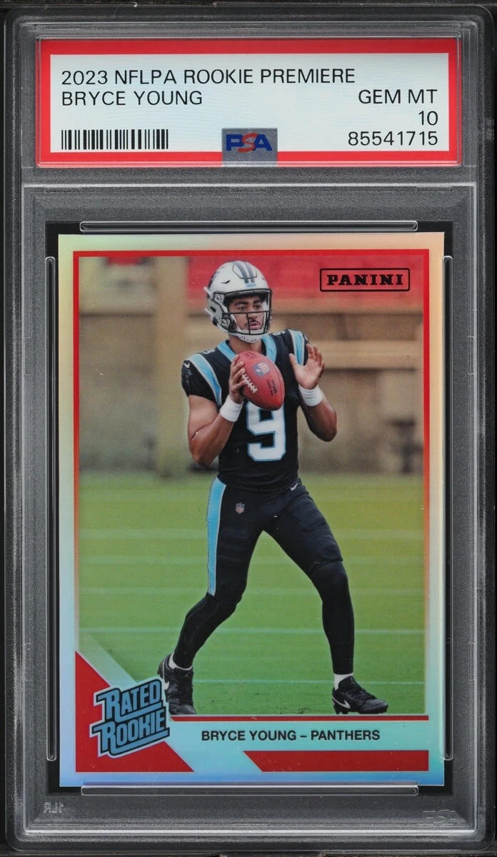 Bryce Young Panini Nflpa Rookie Premiere Rated Rookies # Base
