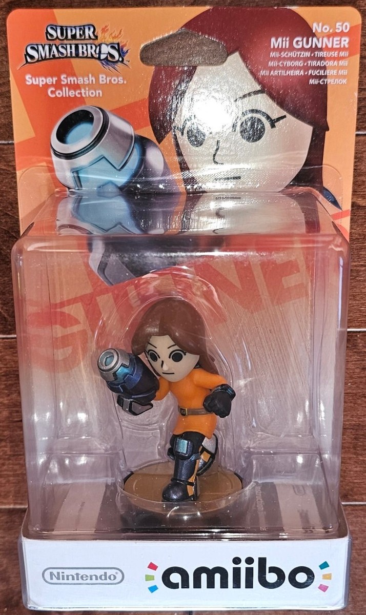 Nintendo Mii Gunner Amiibo Smash Bros Sealed New Switch Wii U 3DS
