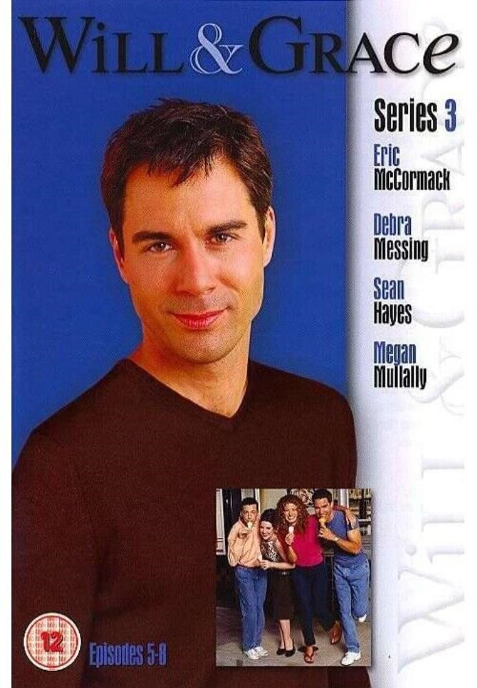 Will & Grace: Series 3: Episodes 5-8 DVD (2003) FREE SHIPPING
