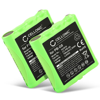 2x Akku für Reer PB-G8 Midland PB-G8 Alan PB-G8 700mAh 
