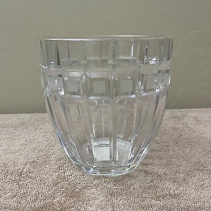Elegant Waterford Crystal Quadrata Ice Bucket (Tongs Not Included)
