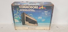 Vintage Commodore 64 Personal Computer BOX ONLY HACF Prop Halt  Catch Fire