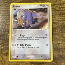 Pokémon Tauros 5/17 POP Series 2 Holo Rare Card Pokemon TCG NM