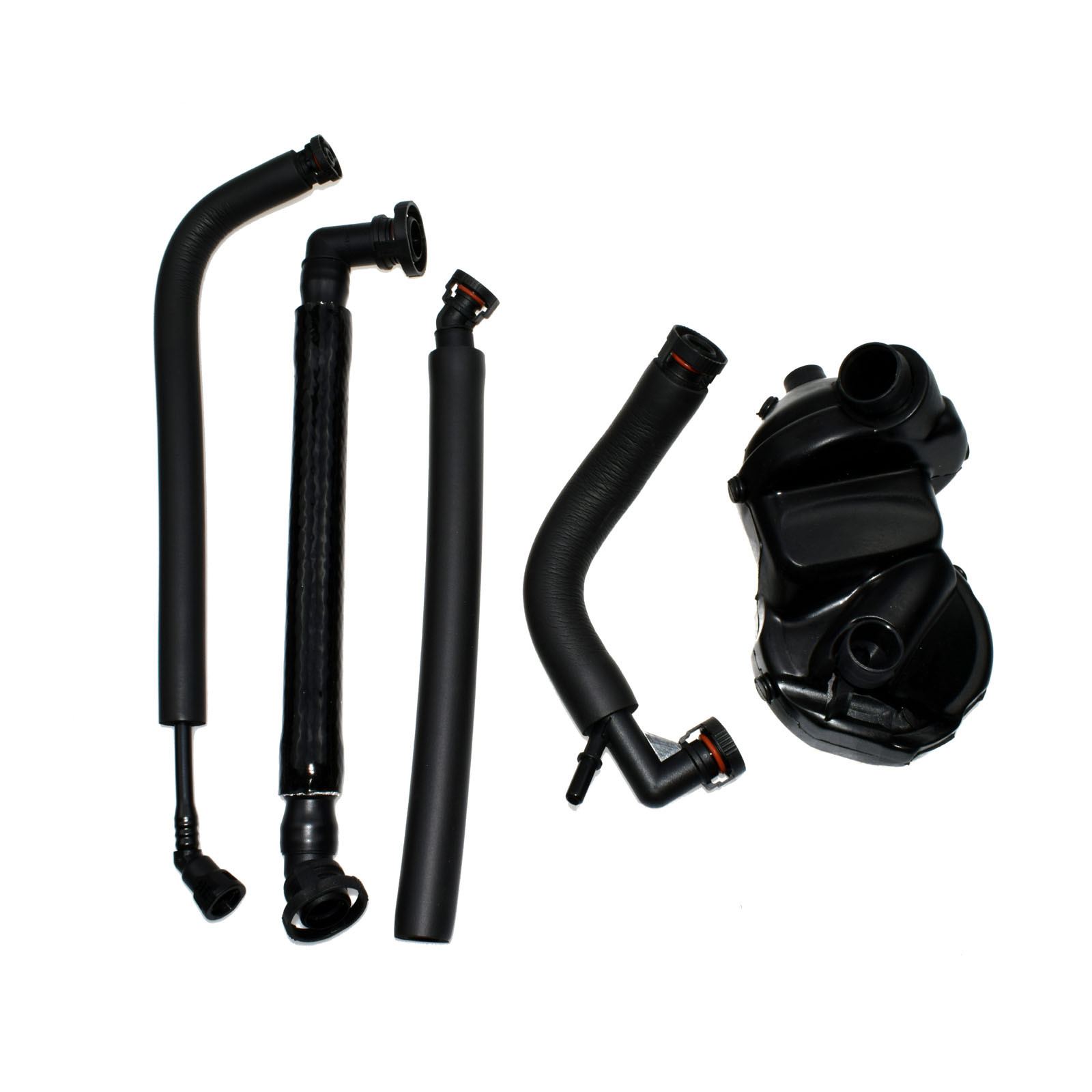 COLD WEATHER CLIMATE PCV Crankcase Vent Valve Breather Hose 5Pc Kit for