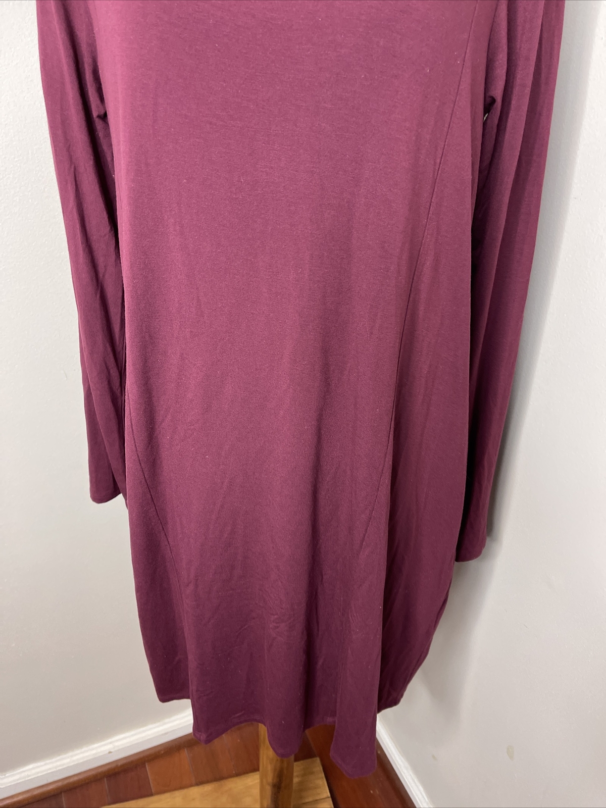 Peruvian Connection Solid Red Long Sleeve Kneelen… - image 6