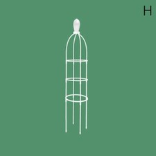 90-180CM Garden Obelisk Climbing Plant Support Frame Trellis Iron+ABS Supports