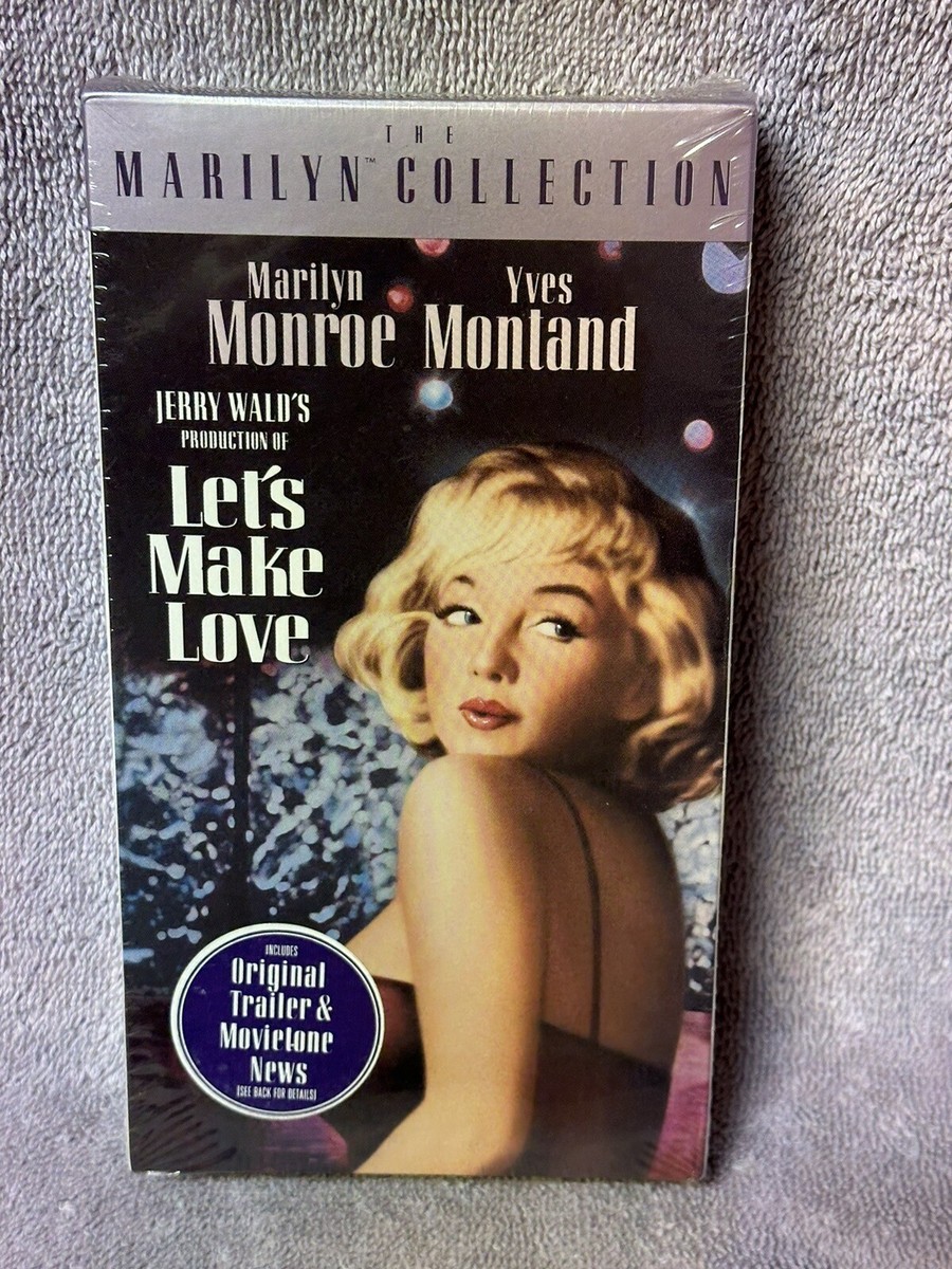 Let's Make Love (VHS, 1998) Factory Sealed - Marilyn Monroe