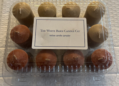 The White Barn Candle Company 12 Ct Votive Candle Sampler 