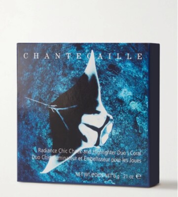 Chantecaille Radiance Chic Wange and Highlighter Duo - Coral Manta Ray