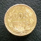 1919 Mexico 2 Pesos Gold — photo from another recent sale
