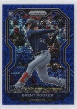 2021 Panini Prizm Tier II Blue Donut Circle Prizm 130/199 Brent Rooker #126 j6a
