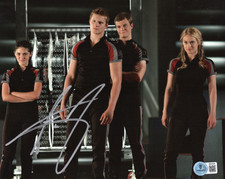 ALEXANDER LUDWIG SIGNED 'THE HUNGER GAMES' CATO 8x10 MOVIE PHOTO BECKETT COA