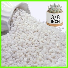 3 lbs Pebbles for Indoor Plants, 3/8 Inch Pea Gravel for Fish Tank, Polished ...