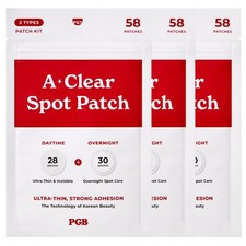 Pimple Patches, 3 Sizes   Day  Night Hydrocolloid Acne Patches   Invisible, ...