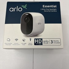 Arlo VMC2030-100NAS Essential Spotlight Single Wireless Indoor/Outdoor Camera