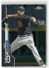 Dario Agrazal RC 2020 Topps Chrome Update Detroit Tigers #U-30