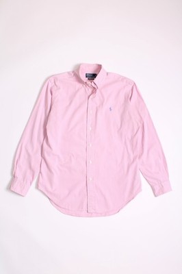 Ralph Lauren Button Down Striped Cotton Shirt - Medium