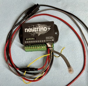 Neutrino+ aurora power distribution module for motorcycles, camper vans, etc.