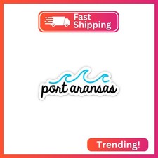 Squiddy Port Aransas - Vinyl Sticker Decal for Phone, Laptop, Water Bottle (2.5"