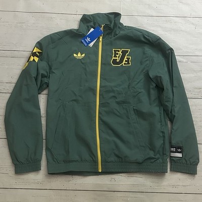 Adidas Jamaica National Team Varsity Track Jacket Green Mens Size Medium JE5333