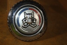 Vintage Oem 1971-73 Amc Gremlin Chrome Gas Cap Cover Wgremlin Emblem. Vintage Oem 1971-73 Amc Gremlin Chrome Gas Cap Cover Wgremlin Emblem.